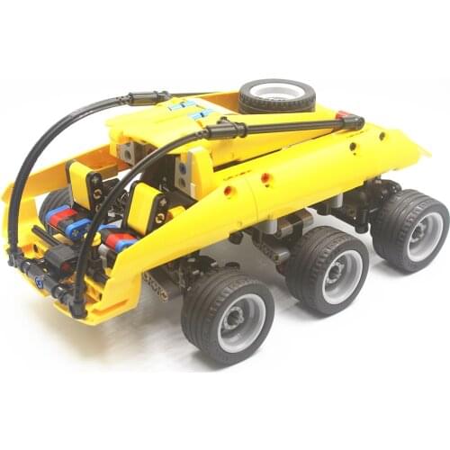 MOC Building Blocks Self-Locking Bricks Technical Moon Buggy Educational Toys Children Christmas Gift compatible with Lego