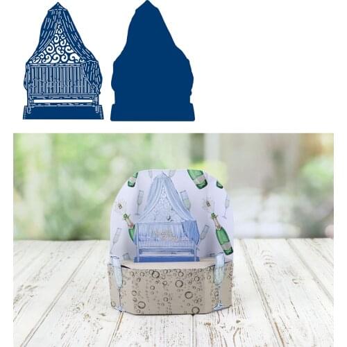 Rock a bye Metal Cutting Dies Scrapbook Diary Decoration Stencil Embossing Template DIY Greeting Card Handmade 2021 NEW Products