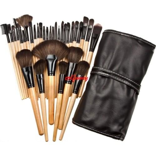 Professional 32 pcs Makeup Brush tools For Women Soft Face Lip Eyebrow Shadow Make Up Brush Set Kit + Pouch Bag maquiagem