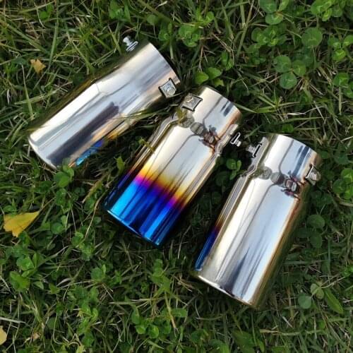 Stainless Steel Car Muffler End Pipe Exhaust Tips for Toyota Land Cruiser Prado 2010 2011 2012 2013 2014 2015 2016 2017 2018