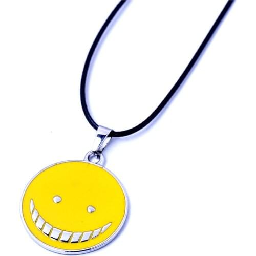New Arrival Animation Jewelry Assassination Classroom Korosensei Pendant Necklace Fashion Fashion Rope Necklace For Women&Men
