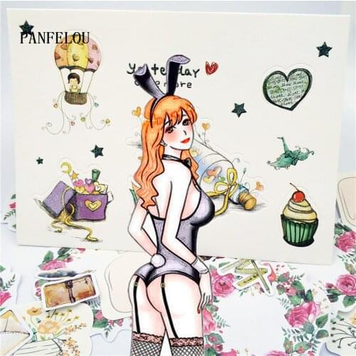 PANFELOU Waitress in bunny Scrapbooking DIY Halloween Embossing mould card paper die stencils punch Metal cuts dies cutting