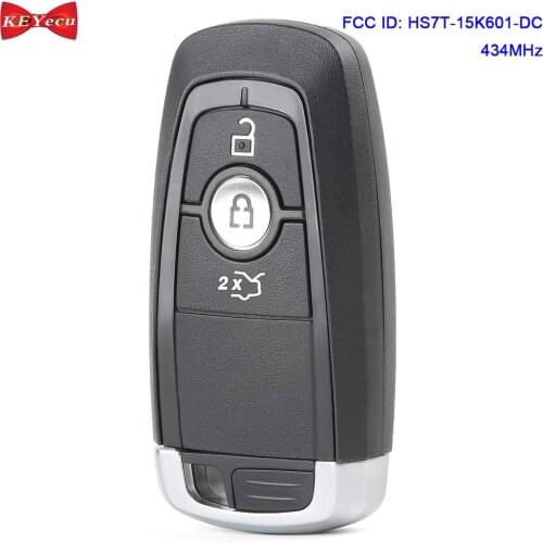 KEYECU for Ford Mondeo Fusion Explorer Epedition 2017 2018 2019 2020 Smart Keyless Remote Key Fob A2C93142101 HS7T-15K601-DC