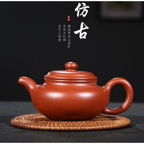 Recommended undressed ore dahongpao zhu mud archaize pot light cargo countries labor king town all hand the teapot