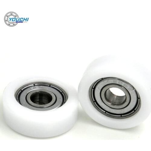 OD 32mm POM Covered Bearing Pulley With 6000Z 10x32x10mm BS600032-10 Office Furniture & Air Tools & Drawer Plastic Bearings