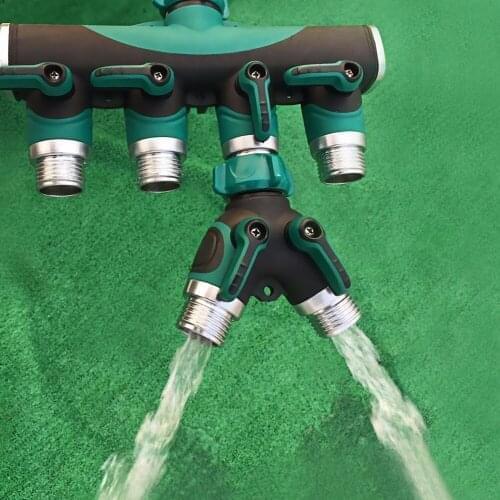 3/4'' Garden Water Connectors Y Valve Garden Hoses Pipes Fittings Hose Filter Gardening Accessories Garden Hose Couplings 3/4