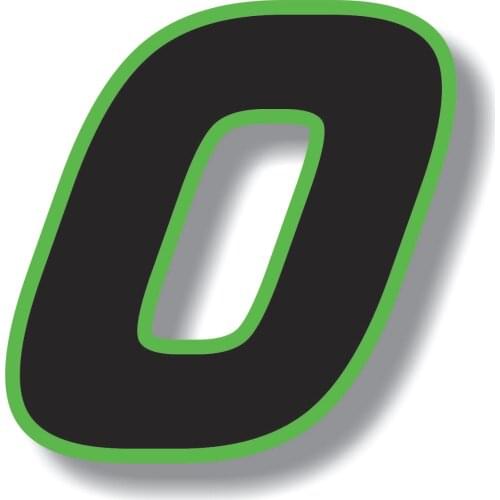 2 inch Number 4 Motorcycle Vinyl Decal Graphic Car Sticker Exterior Accessories 15cm