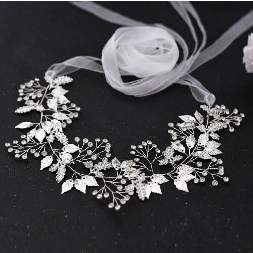 ZMSH291 Bridesmaid Dresses Belts for Women Glitter Belts for Women Rhinestone Sash Belt Flowers for Dresses Belts for Dresses