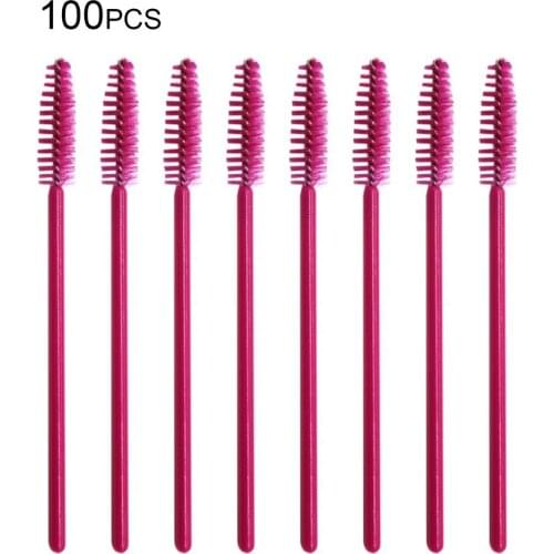 100pcs/lot Disposable Eyelash Extension Brushes Individual Applicators Mascara Brush Makeup Tool Cosmetic Accessories Hot New