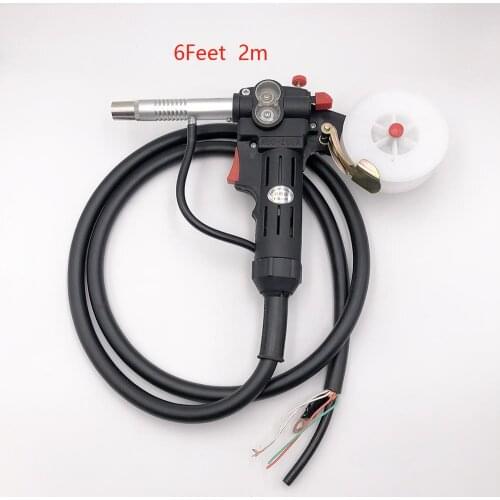 MIG Spool Gun Push Pull Feeder Aluminum Welding Torch NBC-200 180A 2M