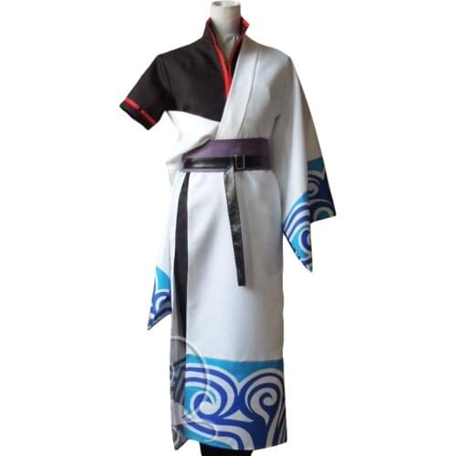 2021 Sakata Gintoki cos GINTAMA cos anime man woman cosplay High-quality Kimono fashion costume