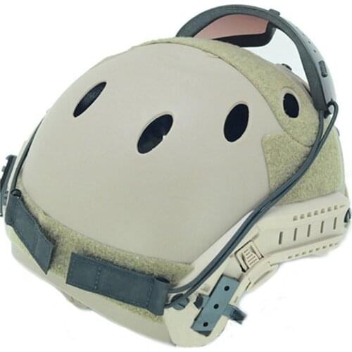 Helmet Adapter Goggles Auxiliary Line Hook and Loop for Fast Helmet Military Combat Tactical Helmet Accessory Goggles Lanyard