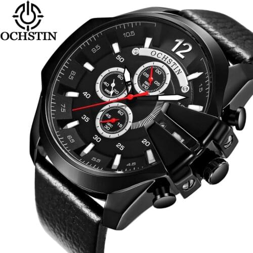 OCHSTIN Mens Sports Analog Watch 2019 Luxury Hand Brand tactical Modern Big Wristwatch Unique Chronograph For Man Gifts Clock