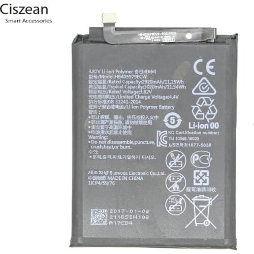 Ciszean Huawei Y5 Prime Batteries China