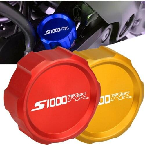 FOR BMW R1150RS R 1150 RS 1150RS 2001 2002 2003 2004 2005 2006 Motorcycle CNC Rear Fuel Brake Fluid Reservoir Cap Oil Cups Cover