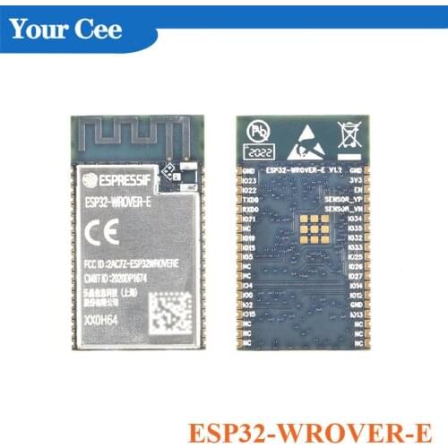 ESP32-WROVER-E 4MB 8MB 16MB Dual Core WiFi Wireless BLE MCU Module ESP32 WROVER E IOT Wireless Module