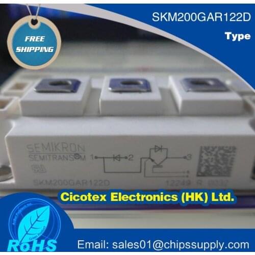 SKM200GAR122D IGBT POWER MODULE