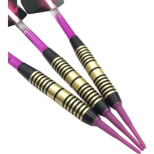 Soft Pointed Darts 3Pcs/set High-quality Box-packed Electronic Dart Indoor Sports Goods Copper Barrel Nylon Shafts Flight