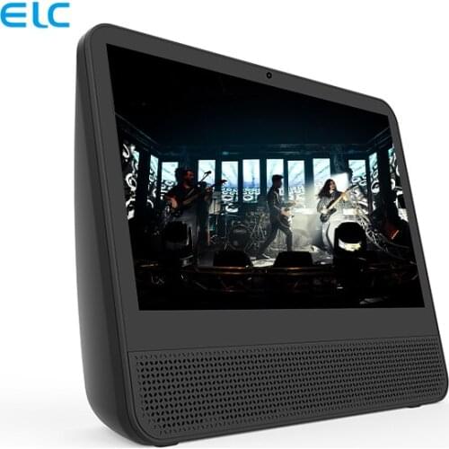 New design android touch screen ai control smart SoundBox wireless bluetoot speaker with stereo