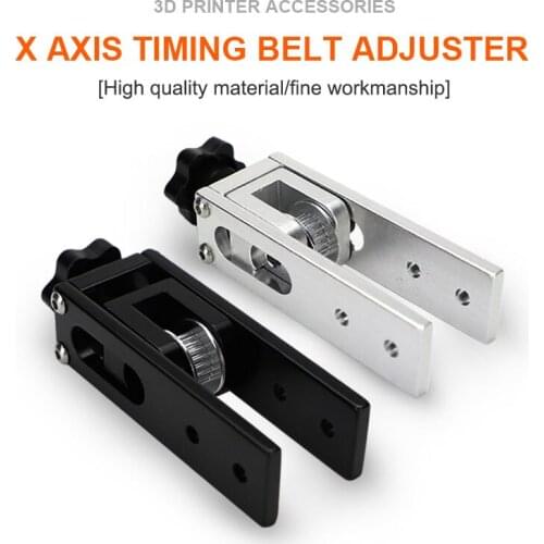 Upgrade 2020 X axis V-Slot Timing Belt Stretch Straighten Tensioner For Creality Ender 3 CR10 CR10S 3D Printers Parts