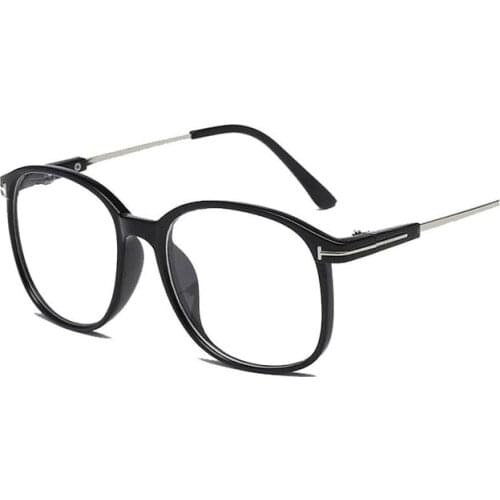 For Women Men Optical Reading Myopia Spectacle Transparent Lens Frame +100 +150 +200 +250 +400 Student Nearsighted Eyeglasses