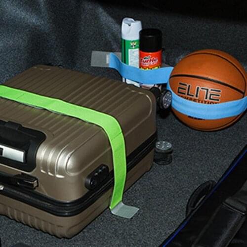 20/40/60/80cm Car Trunk Safety Fixed Belt Fasten Bandage Organizer Elastic Strap