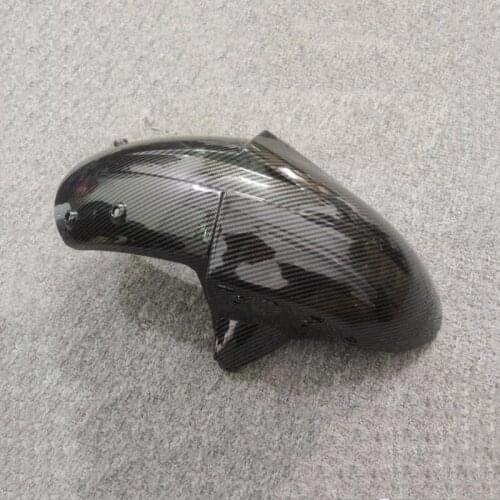 Motorcycle Front Fender Fit For Kawasaki ZX6R 2005 2006-2008 Carbon fiber paint