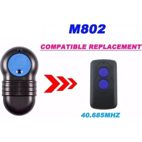 The remote for M802 Blue Compatible Garage Door Remote Control Prolift 230T/430R