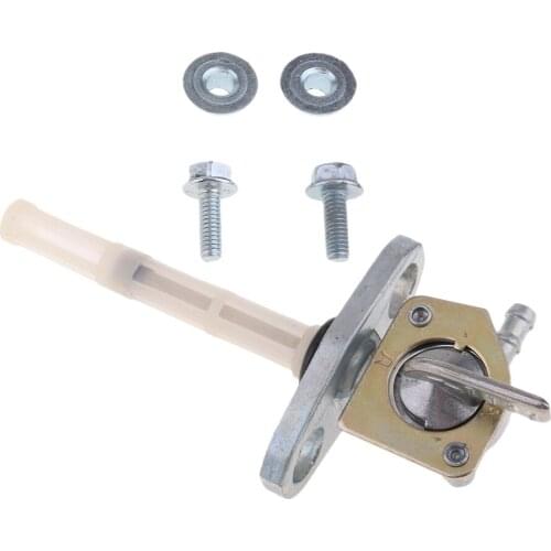 Valve Fuel Tap Fuel Petcock Motorcycle Dirt Bike With Screw For