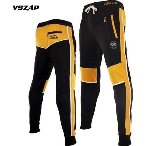 VSZAP Muay Thai Lotus MMA combat sport quick-dry pants Fight mens autumn/winter health pants training fitness pants