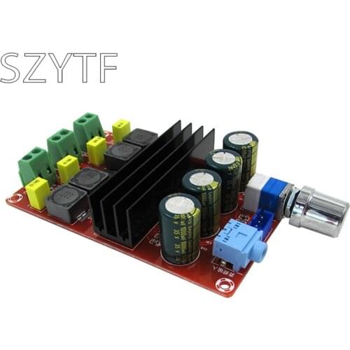 High Power Digital Amplifiers Board TDA3116D2 Two Channel Audio Amplifier Board 12-24V 100Wx2