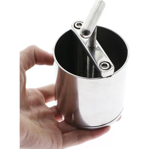 Heavy BDSM Ball Squeezer chamber Scrotum Pendant Testicle Device Stainless Steel Ball Stretchers Slave Sex Toys For Men