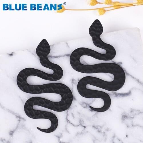 2019 snake Earrings For Women green Drop Earring Fashion Metal Jewelry Geometric red animal multicolor Simple Earing Statement