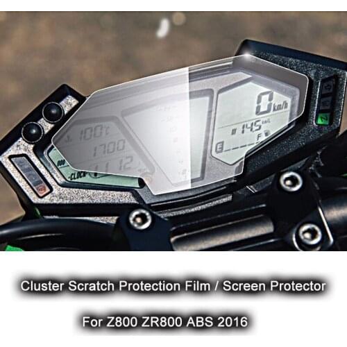 100% Brand New Motorcycle Accessories For Kawasaki Z800 ZR800 ABS 2016 Cluster Scratch Protection Film Screen Protector