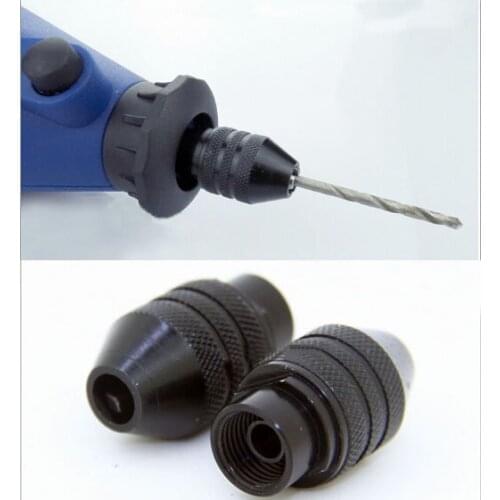2020 New Universal Multi Keyless Dremel Chuck for Rotary Tools Accessories 0.5-3.2mm