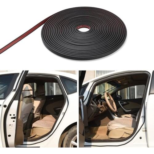 Car Adhesive Rubber Seal Strip Noise Insulation For Mitsubishi Asx Lancer 10 Outlander Pajero Sport 9 L200 Colt Galant Grandis