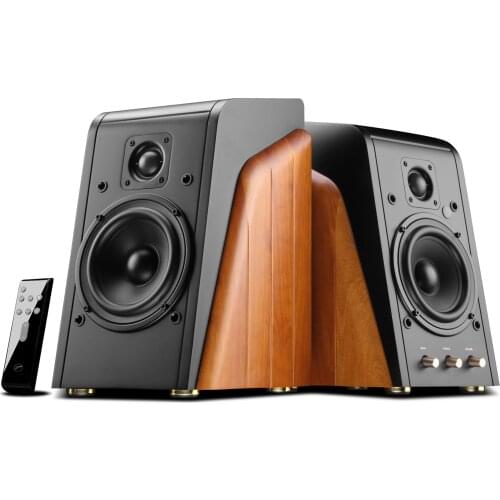 Hivi M200MKIII+ Bluetooth Bookshelf Speakers Compact HiFi Active Speakers 5.25" Midbass Driver 1.1" Dome Tweeter 60W