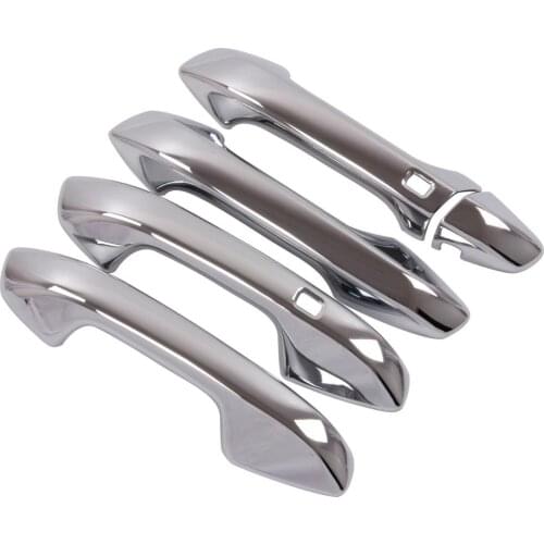 For Kia Forte 2019 2020 New Chrome Car Door Handle Cover Trim Sticker Car Styling Accessories Decal