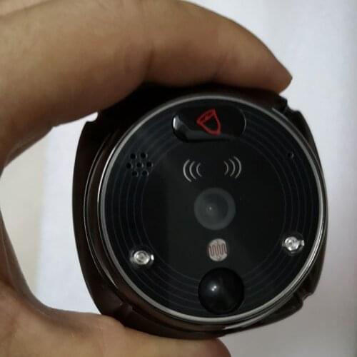 ROLLUP iHome4 WiFi Peephole Door Camera Doorbell Only Video IP Doorbell IR PIR Motion Detect Alarm Only Doorbell Shipment