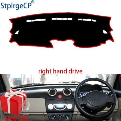 Car Dashboard Cover Mat for lifan 320 2009 2010 2011 2012 Right Hand Drive Dashmat Pad Dash Mat Covers Dashboard Accessories