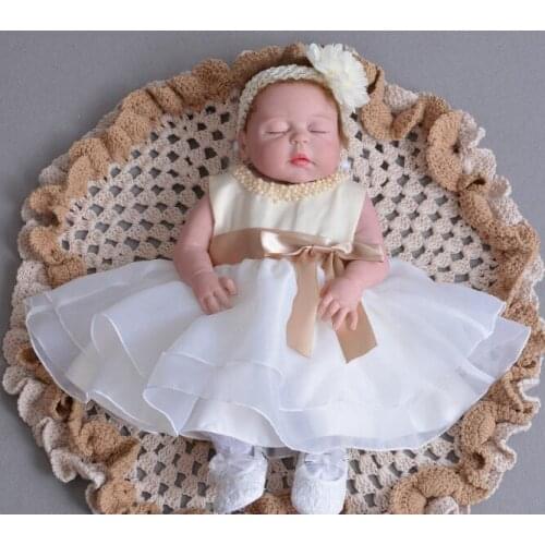 100% Non-toxic Full Silicone Body Girl Reborn Baby Doll Toys 55cm Realistic Newborn Babies Fashion Dolls Toy Bebes Reborn gift