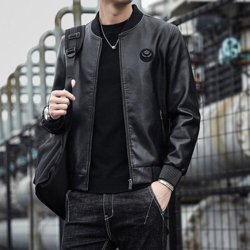 2019 Spring Summer Military Bomber Jacket Men Ma-1 Flight Jacket Streetwear Leather Camouflage Army Biker motorcycle Mens Coat