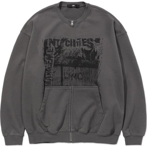 Grunge Dark Print Y2k Jacket Coat Women Hip-hop Streetwear Hoodie Angel Fairy Harajuku Anime hoodies coat zipper E-girl punk