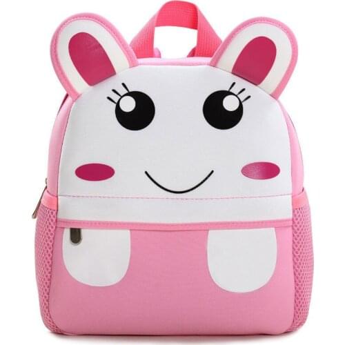 Fashion Cute Kid Toddler Backpack Kindergarten Schoolbag 3D Cartoon Animal Bag