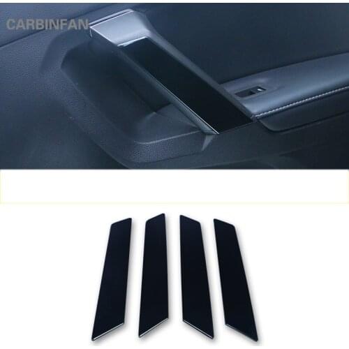 For Volkswagen VW Tiguan 2017 2018 Interior Sticker Stainless Steel Door Armrest Handrail Frame Cover Trim Car-Styling C659
