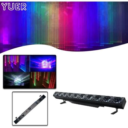 NEW Pixel Beam Effect Wall Washer 10X30W RGW 4IN1 LED Wall Washer Light DJ Disco Stage Indoor Party Shows Bar Nightclub 1/8/44CH