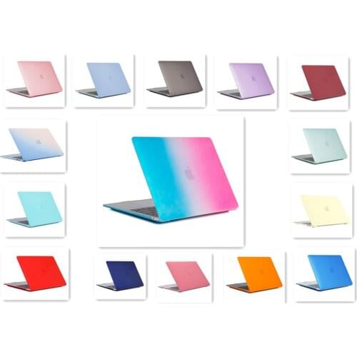 Plastic Hard Shell Case Compatible With MacBook Retina 11 12 13 15 16 Inch Laptop Cover For Mac Book 2012-2020 Release