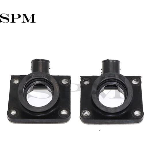 Rubber Intake Manifold Carb Carburetor for Yamaha Banshee 350 YFZ350 w/ Gaskets