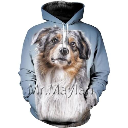 Cute Animal Dog 3D Full Printed Hoodies Men/Women Harajuku Fashion Hooded Sweatshirt Autumn Casual Hoodie Sudadera Hombre VJ-106