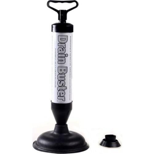 Clogged Remover Sewer Dredge Vacuum Pipe Toilet Plungers Drain High Pressure Air Drain Manual Dredge Machine Cleaning Tool